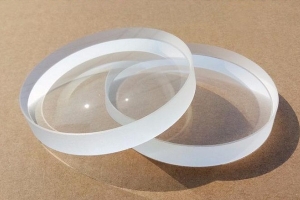 定制1064nm熔石英激光非球面雙凸透鏡鍍AR增透膜